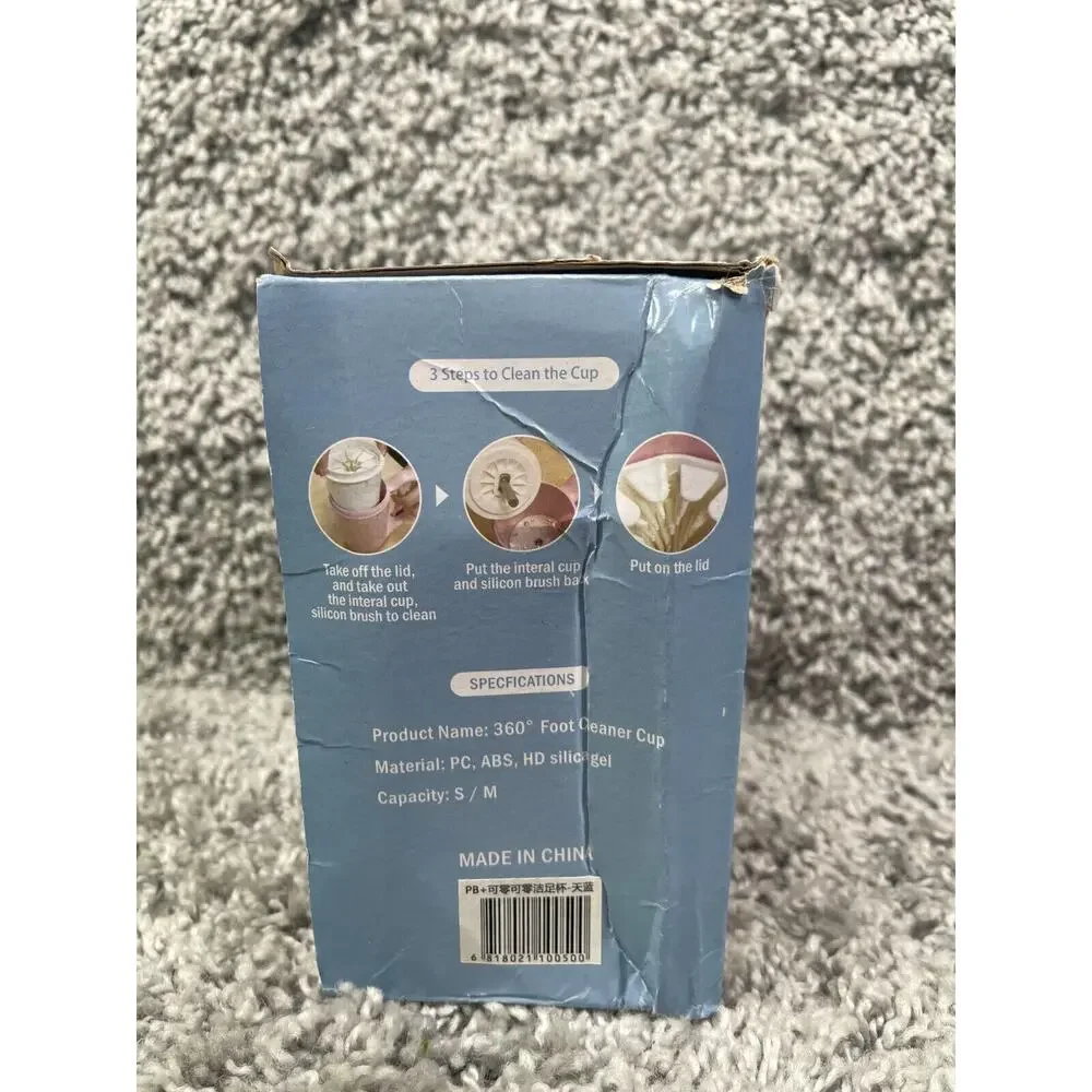 360 Portable Dog Foot Cleaner Paw Washing Cup Small Medium